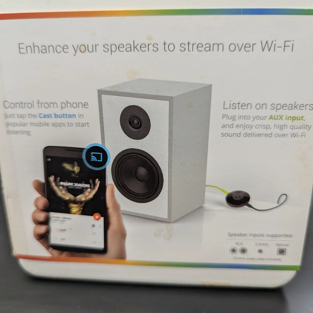 FIRM PRICE- LAST ONE - Google Chromecast Streamer - RUX-J42 BRAND NEW SEALED